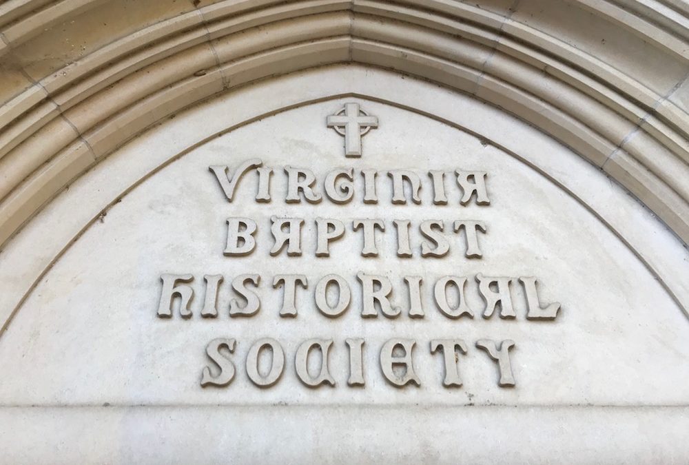 Virginia Baptist Historical Society 2018 Annual Meeting