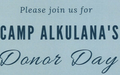 Camp Alkulana Donor Day 2019