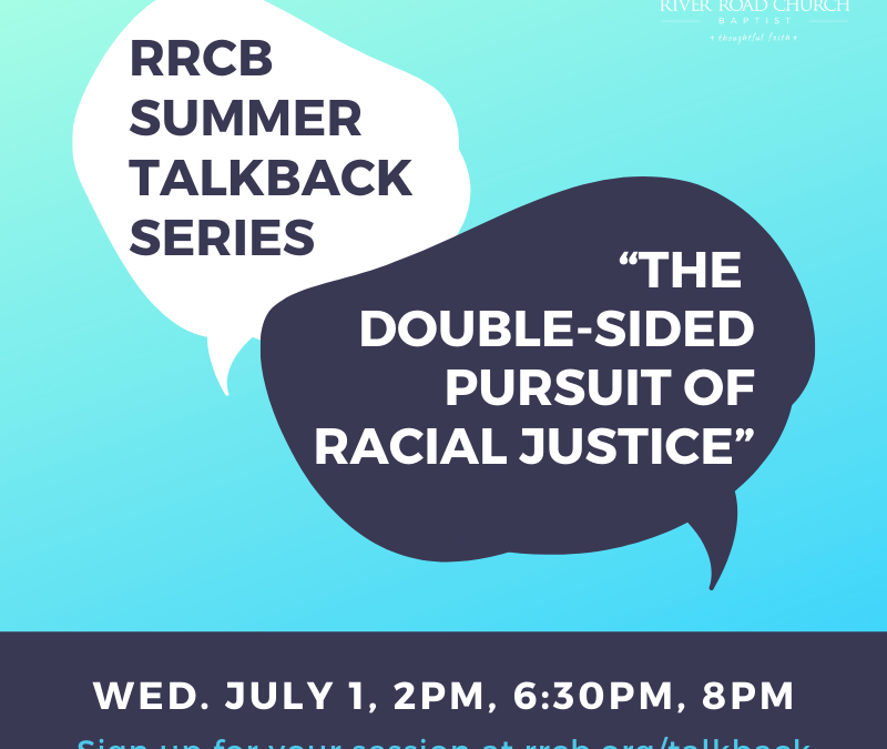 Talkback Session: “The Double-Sided Pursuit of Racial Justice”