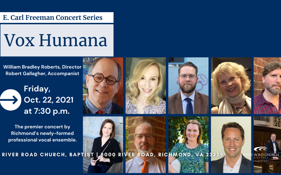 Vox Humana Vocal Ensemble | 2021-2022 Concert Series