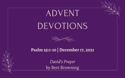 David’s Prayer | 2021 Advent Devotions