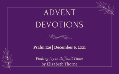 Finding Joy in Difficult Times | 2021 Advent Devotions