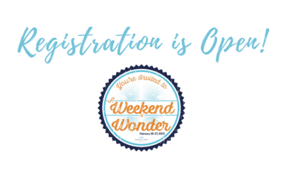 Weekend of Wonder Registration Now Open