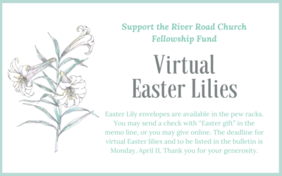 2022 Virtual Easter Lily to Support the Fellowship Fund