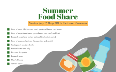 Summer Food Share – July 17, 2022