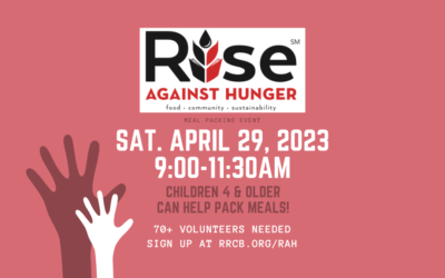 Rise Against Hunger Meal Packing Event — April 29, 2023