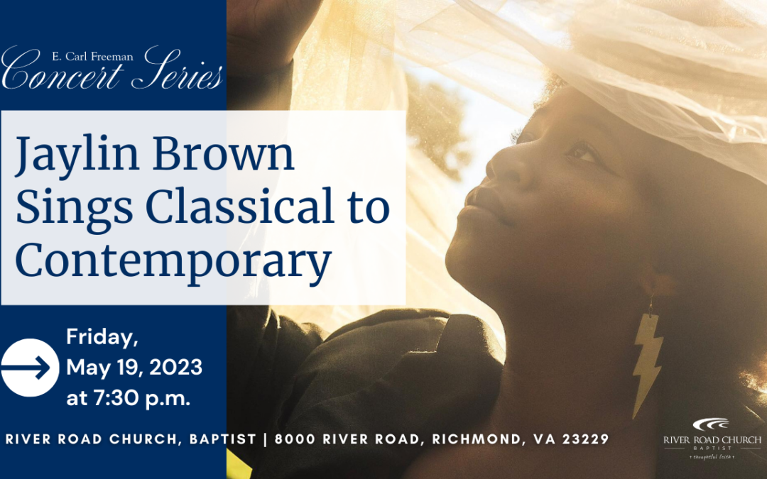 Jaylin Brown Sings Classical to Contemporary | 2022-2023 Concert Series