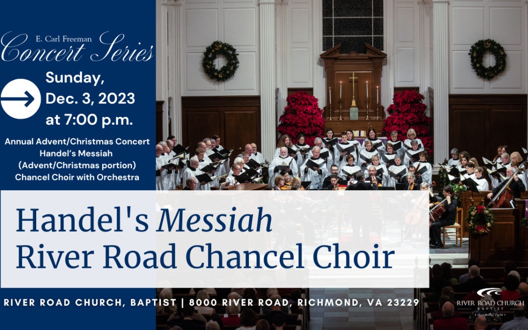 Annual Advent/Christmas Concert – Handel’s “Messiah” | 2023-2024 Concert Series