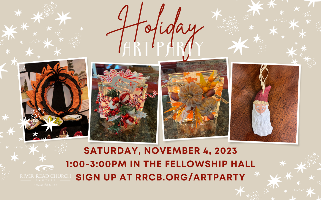 Holiday Art Party – November 4, 2023